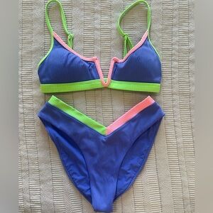 Colorful Women's Bikini Set
